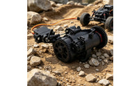 Crawler Transmission with Servo Non-Destructive 1/10 RC Car Gearbox Assembly  with Gear Case