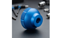 Bike Bottom Bracket Tool Aluminum Alloy BBT-69.2 Tool 16-Notch Bottom Bracket Wrench Knurled CNC Machined for Mechanics