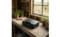 Locking Latches Hard Plastic Carrying Case Black Shielding Carrying Case Lockable Equipment Storage Sturdy Build