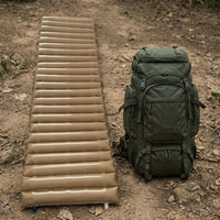 Inflatable Mattress and Air Mattress for Camping Mat, Single Inflatable Mattress with Manual Inflation Pump, Waterproof Mattress for Hiking, 288g