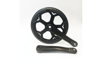 Crankset with Paired-Guard Chainring Chainwheel Strong Crank Arm for City Riding