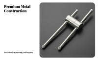 Cue Tip Press Tool Quick Maintenance Billiard Tip Compressor Metal Construction Billiards Accessory