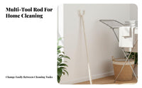 Telescopic Design Clothes grabber Pole Adjustable Length Extendable Garment grabber grabbered end Laundry Tool Extended Range for Dormitory Residents, homeowners, People with restricted Mobility, Balcony, Dorm Room, outdoorsdoors, Closet