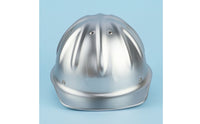 Aluminum Safety Helmet Adjustable Metal Hard Hat Vented Safety Helmet High-Impact Hard Hat with Chin Strap Easy Adjustment