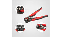 Multifunction Automatic Wire Stripper 3 in 1 Wire Stripper with Crimper Spring-Loaded Insulated for Electricians, DIYers, Homeowners, Electrical Work, Home Repairs, Workshop