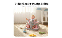 Anti-Fall Design Cuddly Creature Chair All-Around Support creatureShaped Cuddly Baby Seat Soft and Comfortable Sit-up Aid Skin-Friendly for Toddlers, New Moms, Floor Use, Indoors, Living Room, Playroom