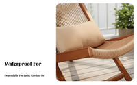 3 Pieces Modern Chinese aestheticPiece Patio Set Weather-Resistant 3-Piece Wicker Chat Set Woven Design Outdoor Furniture Comfortable Seating for Apartment Dwellers, Homeowners, duos, Balcony, Courtyard, Terrace, rearyard