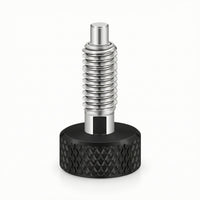 Threaded Quick-Release Pin Knurled Indexing Plunger Compact Spring-Loaded Pin Long-Lasting for Machinery