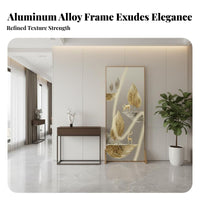 Movable Design Freestanding Art Panel Light Luxury Aesthetic Room Divider Lightweight Privacy Screen Double Purpose for Homeowners, Interior Designers, Separate Ice Workers, Entryway, Bedroom, Studio Apartment