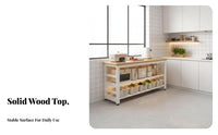 Kitchen Storage Rack Multi-Functional Microwave Stand Multifunctional Microwave Oven Stand for Homeowners, Students, Small Areas, Pantry, Living Room