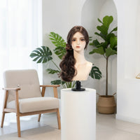 Mannequin Head with Shoulders Professional Mannequin Bust Form Lightweight for Salons