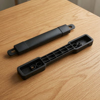 Luggage Handle Replacement with PU Grip Replacement Hardware Comfortable for Jet-Setters