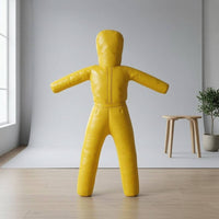 Anthropomorphic Full-Body Wrestling Mannequin Hooded Head Padded Wrestling Mannequin 15 Kg Grappling Mannequin Stitched Seams for Practice