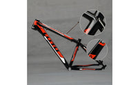 Aluminum Alloy Hardtail Mountain Bike Frame Tapered Mountain Bike Hardtail Frame Lightweight Rigid for Cyclists