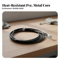 Cycle Brake Wire High Strength Cycle Brake Line Housing Mountain Bike Derailleur Wire Housing Kit Long-Lasting Effortless