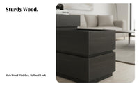 C-Shaped Sofa Table Space-Saving Household Furniture Multi-Functional