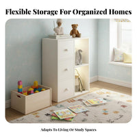 Modern Minimalist Design Multi-Layer Bookshelf Large Capacity Cube Storage Organizer Wide and Deep Shelves Multi-Cube Storage Unit Easy to Assemble for Families, Homeowners, Office Workers, Living Room, Study, Bedroom
