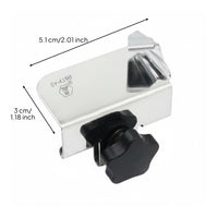 Universal Fit Overlock Border Guide Adjustable Serger Guide Tool Stainless Steel Overlock Foot Even Material Flow