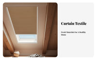 Cellular Roof Window Covering Heat Insulation Sloped Roof Window Shade Roof Window Cellular Shade Protection Inclined Window