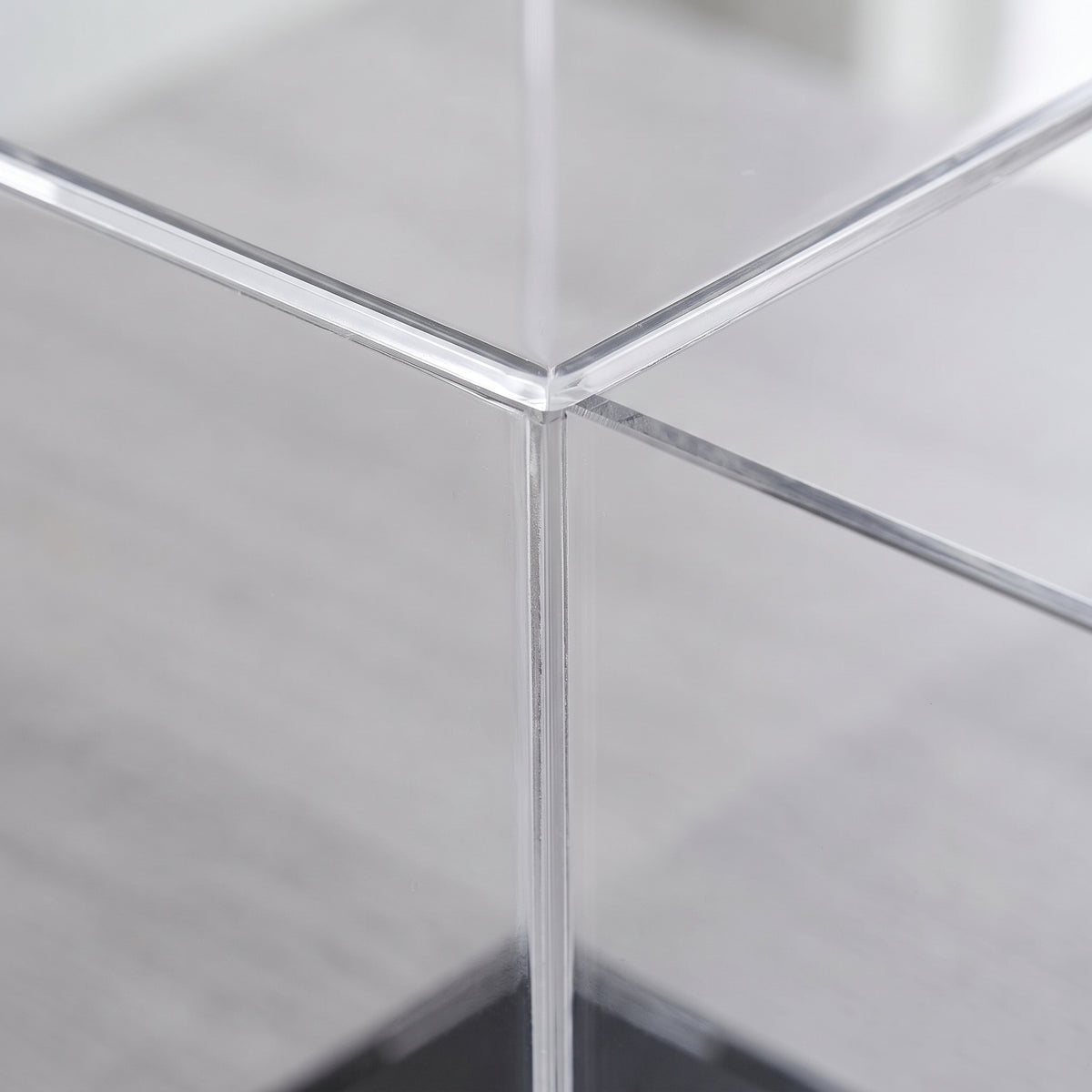 Acrylic Display Case with Door for Collectibles, Model Cars, and Figures - Dustproof Storage Box