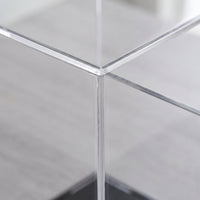 Acrylic Display Case with Door for Collectibles, Model Cars, and Figures - Dustproof Storage Box