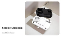 Tonearm Conversion Plate Aluminum Alloy Tonearm Mounting Plate Turntable Arm Board for Audiophiles
