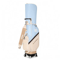 Water-Repellent Wheeled Golf Bag Easy to Clean Golf Club Bag with Wheels Multifunctional Rolling Case Long-Lasting for Golfers, Travel