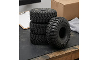 4 Pieces 1.9 Inch RC Crawler Tire Deep Pattern Vehicle Part High Grip