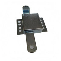Pre Drilled Holes Garage Door Latch Bolt Mounting Plates Sliding Bolt Latch Box Style Home Hardware Metal for Industrial Doors