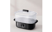 Steam Towel Warmer Countertop Towel Warmer with Timer Hygienic Steam Disinfector with Clear Chamber for Hotels