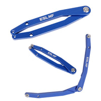 Blue Anodized Folding Peg Wrench Pointed Tips Two-Arm Peg Wrench Hinge Fastener Repair Tool Metal
