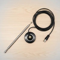 AM DAB Antenna Easy Installation Telescopic 180° Rotatable Extendable Broadcast Collector for Indoor, Home