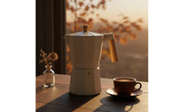 Stovetop Coffee Pot Pot Safety Pressure Control Italian Coffee Pot Stovetop Espresso Brewer Richer Crema Aluminum Cafetera