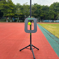 Pickleball Topspin Training Equipment with Tripod Freestanding Pickleball Hand-Eye Coordination Deflection Board for Garage