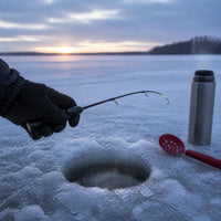 TEMU Ultra-Short Ice Fishing Rod for Winter Fishing