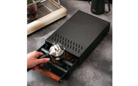 Coffee Grounds Drawer Knocks Box Drawer Vented Coffee Grounds Container with Handle for Baristas