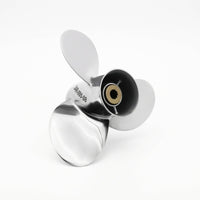 Outboard Motor Propeller Resistant Propeller with Splined Hub Marine-Grade for Boat Owners, Boaters