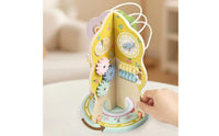 Educational Color Sorting Toy Multifunction Wooden Montessori Bead Board Screen-Non-Digital for Toddlers, Preschoolers, Kindergarten