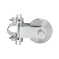 Grooved Wheel Clamp Pulley Bracket Horizontal Arm Lat Pulldown Pulley Compact Fitness Equipment
