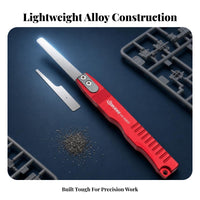 Light-Alloy Model-Making Saw Compact Model Craft Saw Hex Screw Handsaw Non-Slip Handle for Hobbyist