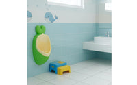 Wall-Mounted Boy's Urinal Easy to Clean Boys Standing Urinal Spill-Resistant Wall-Mounted Kids Toilet for Young Children