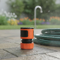 Hose Adapter Ribbed Quick Connector Leak Hose Fitting for Gardeners