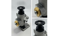 gas Filter Head Manual Petroleum Pump with Knob Heavy-Duty for Machinery Technicians, Machinery Engine Maintenance