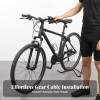 Mountain Bike Gear Selector Brake Combo Effortless Change Ing 7/8-Gear Selector Gear Selector Bike Gear Change Lever Ergonomic