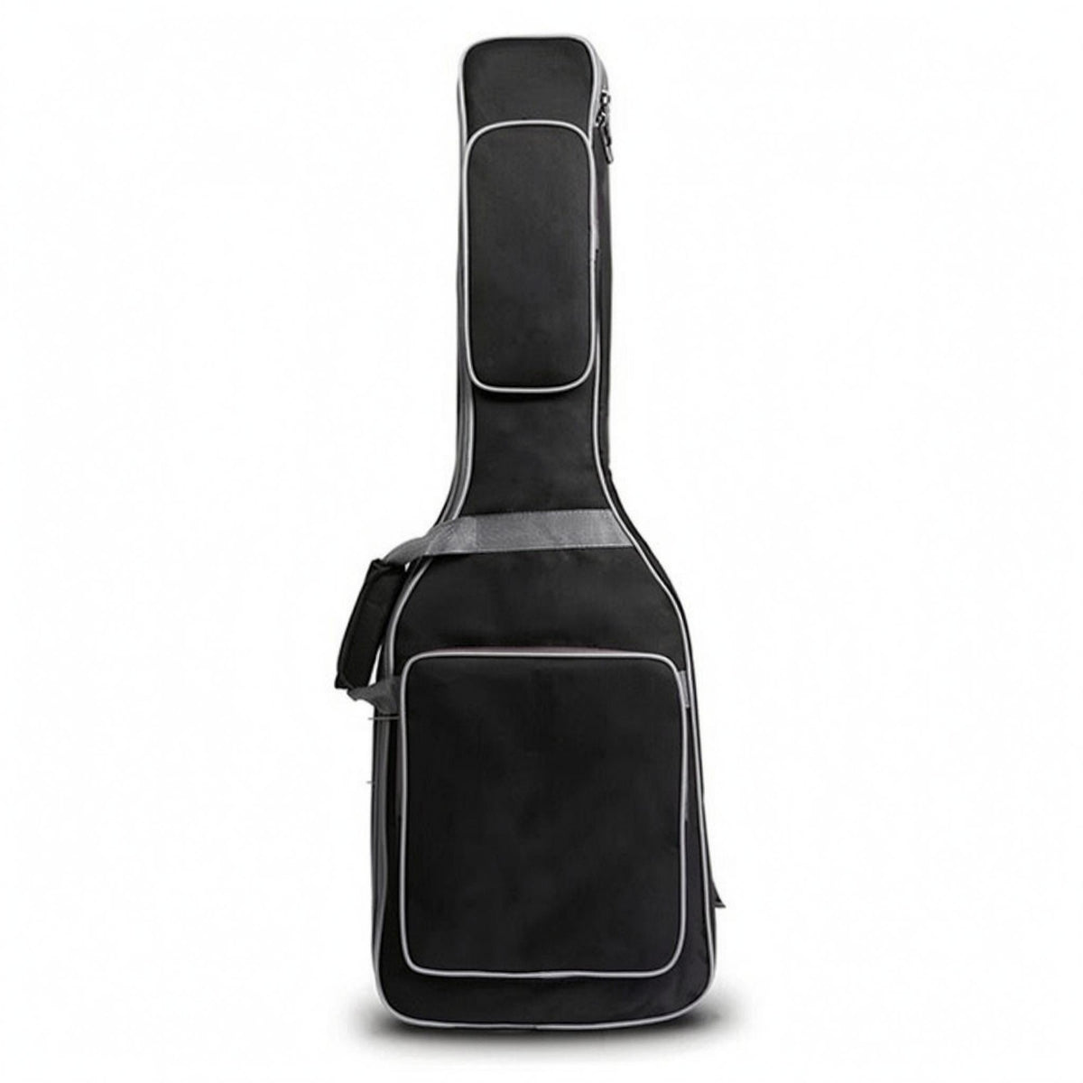 Electric Guitar Gig Bag Carrying Straps Padded Guitar Bag Metal Zipper Musical Instrument Gear