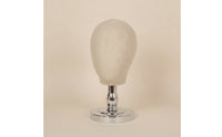 Polished Mannequin Head Stand Stable Mannequin Head with Metal Base Sturdy Hat Display Stand Heavy Duty for Studios