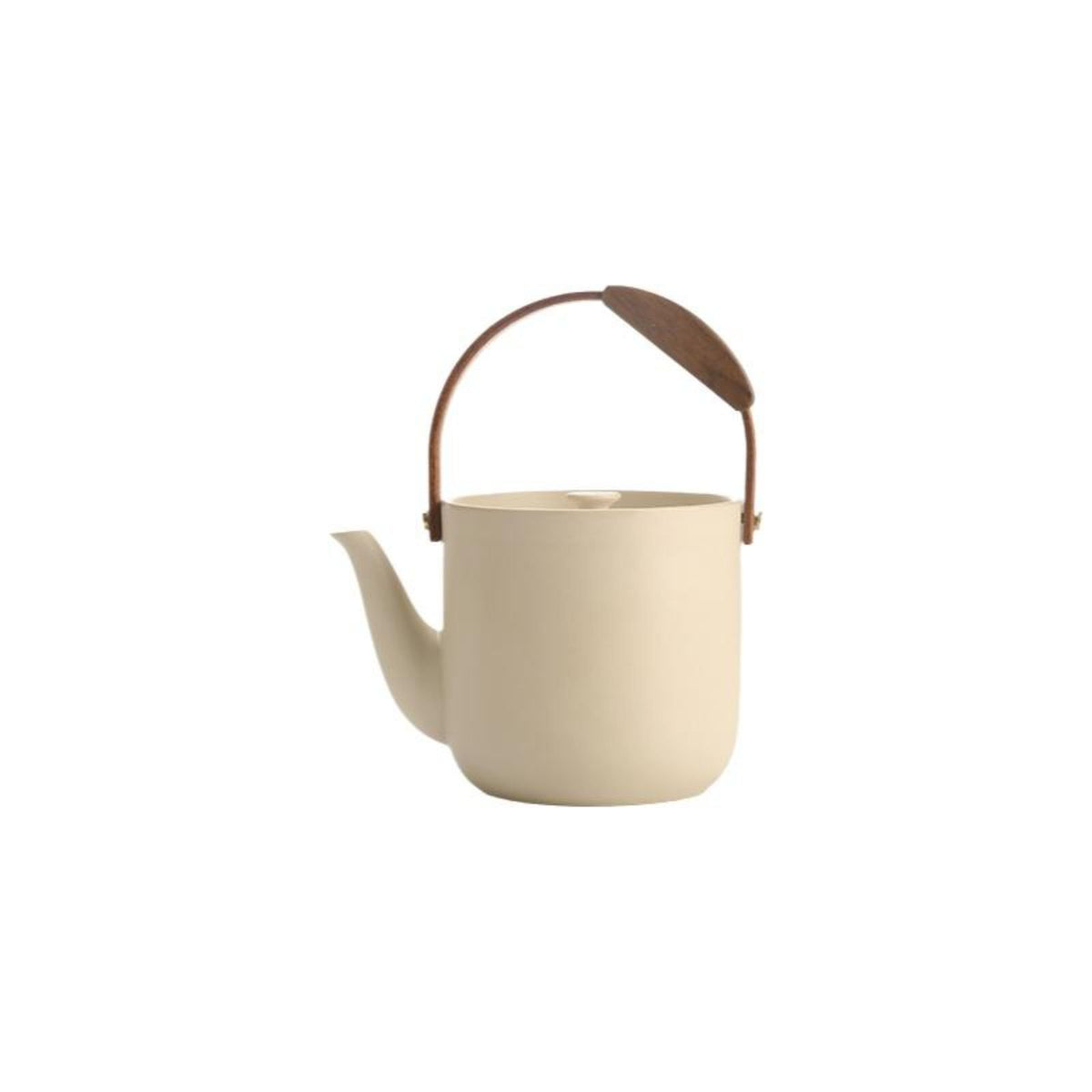 Ceramic Tea Set with Large Teapot, Portable Handle