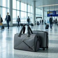 Lightweight Travel Duffel Bag Handsunrestricted Travel Duffel Sturdy Adjustable Shoulder Strap Strong for Travelers, Commuters, Weekend Trips