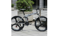 Disc Brakes Full Shock Absorption System Folding Bike Multi-Speed Folding Mountain Bike Mag Wheels Outdoor Sports Gear for Students