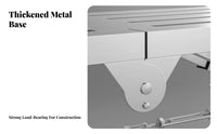 Adjustable Folding Work Surface Foldable Adjustable Height Scaffold Heavy Duty Portable Step Work Surface for Decorators, Indoors, Painting Jobs